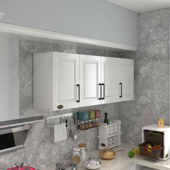 Kenzlife hazır mutfak dolabı soğan90 byz mod1 90*160*32 mebran kapak suntalam gövde ürün görseli 1