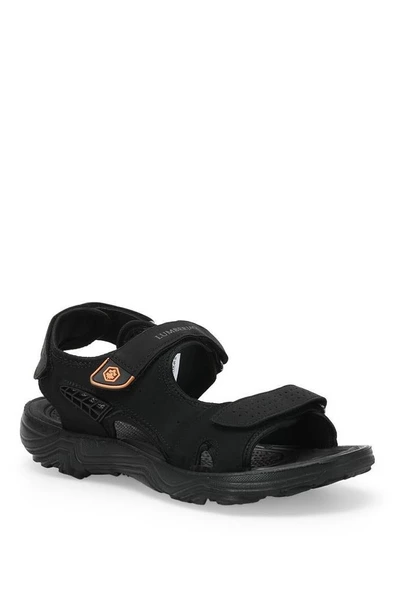 LUMBERJACK SİYAH-SİYAH KASS OUTDOOR ANATOMİK SUYA DAYANIKLI SANDALET ürün görseli 1