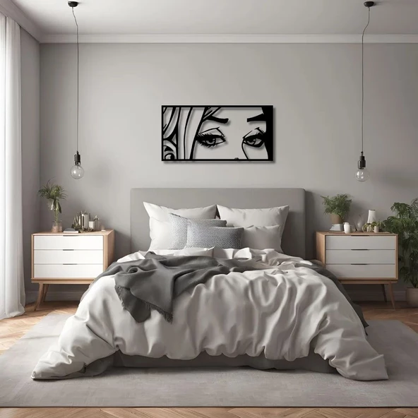 Dekoratif Metal Sanatı Pop Art 4 Metal Duvar Tablosu Pop Art ürün görseli 1
