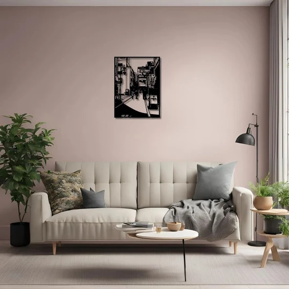 Lazer Kesim Metal Duvar Dekoru Pop Art 28 Metal Duvar Tablosu Pop Art ürün görseli 1