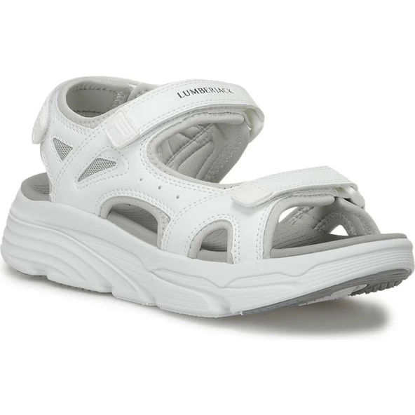 LUMBERJACK GENA 4FX BEYAZ ANATOMİK ÇIRTLI SPOR CASUAL SANDALET ürün görseli 1