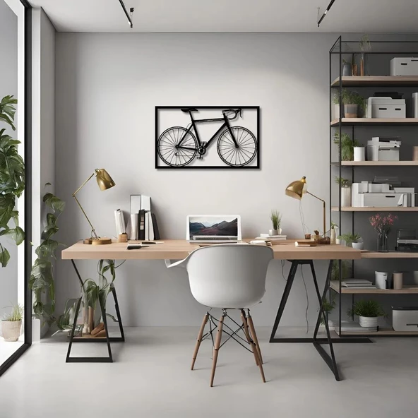 Özel Tasarım Metal Tablolar Bisiklet 2 (Bicycle 2) Metal Duvar Tablosu Sanat ürün görseli 1