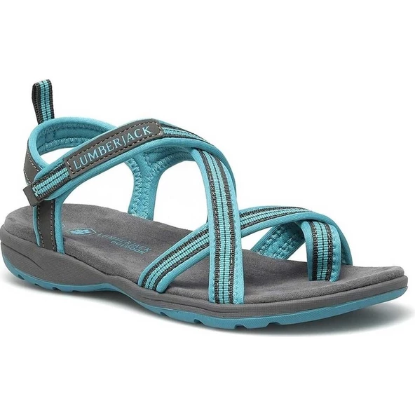 LUMBERJACK ALISA 3FX MINT COMFORT CASUAL ANATOMİK SPOR GÜNLÜK SANDALET ürün görseli 1