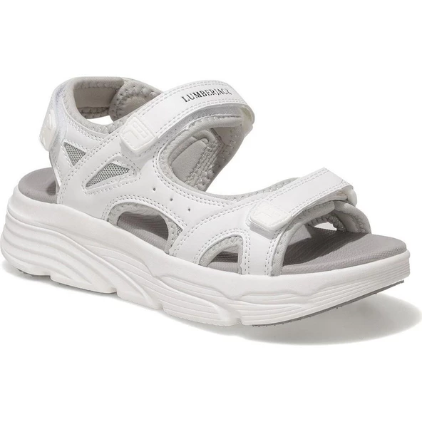 LUMBERJACK GENA 3FX BEYAZ COMFORT CASUAL ANATOMİK ÇIRTLI SPOR SANDALET ürün görseli 1