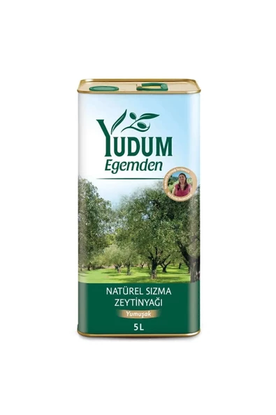 Yudum Egemden Sızma Zeytinyağı Yumuşak Lezzet 5 Lt ürün görseli 1