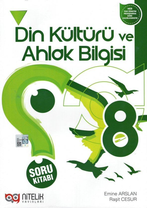 Nitelik Yayınları 8.Sınıf Din Kültürü Ve Ahlak Bilgisi Soru Kitabı ürün görseli 1