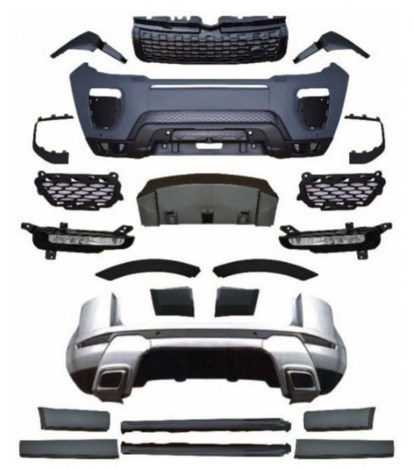 RANGE ROVER EVOQUE 2010-2016 DYNAMİC DÖNÜŞÜM SETİ / BODY KİT ürün görseli 1