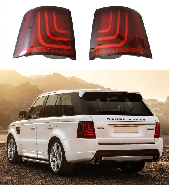 RANGE ROVER SPORT STOP KIRMIZI SET SAĞ-SOL - Resim 2