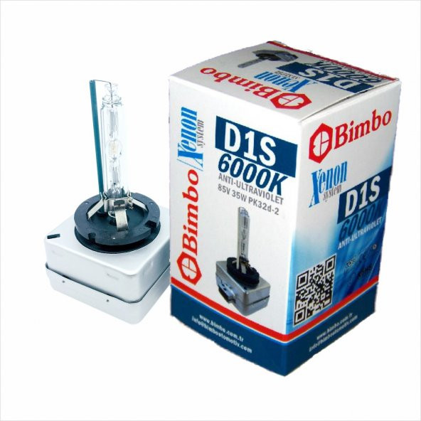 D1S 6000K XENON AMPUL ANTI-ULTRAVIOLET ürün görseli 1
