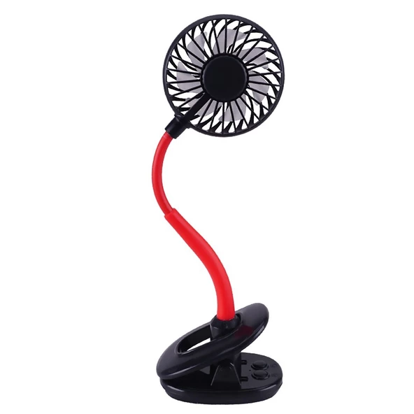 Portatif Işıklı Mini Klipsli Fan ürün görseli 1