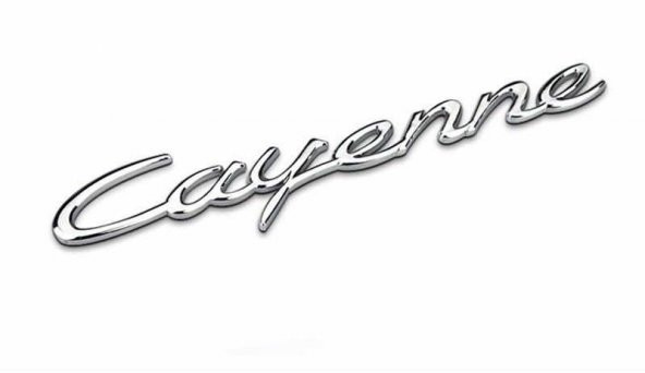 PORSCHE CAYENNE BAGAJ YAZISI KROM 958 559 675 01 ürün görseli 1