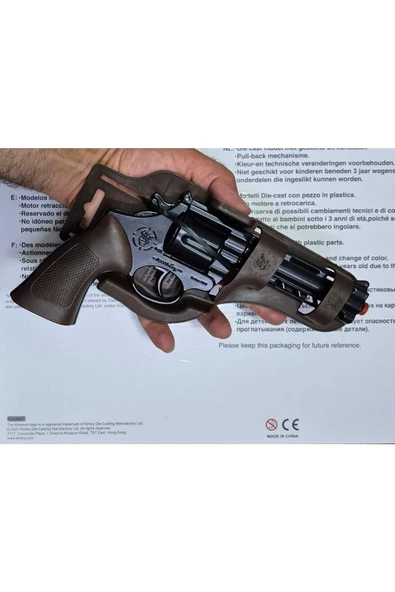 HEPSİLAZIM Metal Oyuncak Kovboy Tabanca 90 Mantar Kapsül Hediye Kapsül Patlatan Revolver Demir Silah Ağır Ürün ürün görseli 1