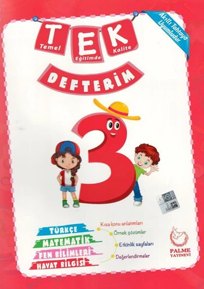 PALME 3.SINIF TEK DEFTERİM ürün görseli 1