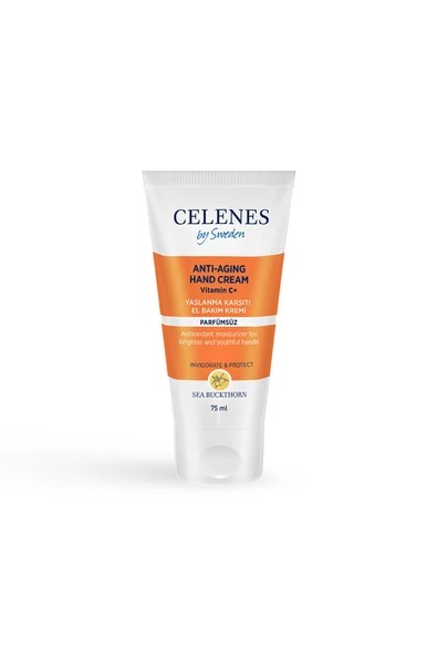 Celenes By Sweden Celenes Sea Buckthorn Yaşlanma Karşıtı El Bakım Kremi 75 ml ürün görseli 1