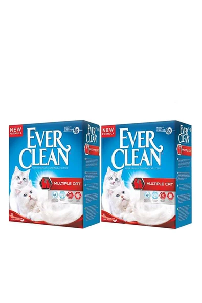 Ever Clean Multiple Kedi Kumu 10 Lt X 2 Adet ürün görseli 1