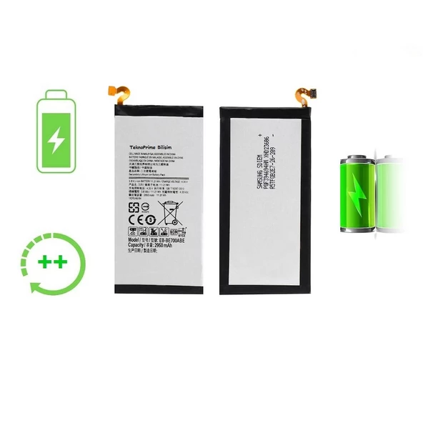 Samsung Galaxy E7 E700F ile Uyumlu Güclendirilmis İthal Pil Batarya ürün görseli 1