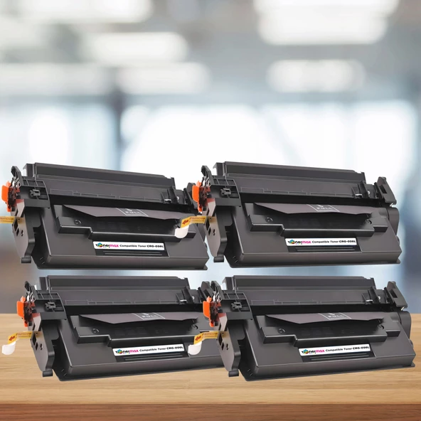 Canon CRG-056L Muadil Toner - Çipli 4'lü Paket/ LBP-325dn / LBP-325X / MF-542x / MF-543x / MF-552dw / MF-553dw ürün görseli 1