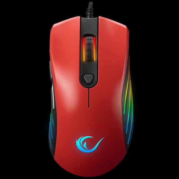 Rampage Limbo Makrolu 6400Dpi Ledli Gaming Mouse Kırmızı Smx-R33 ürün görseli 1
