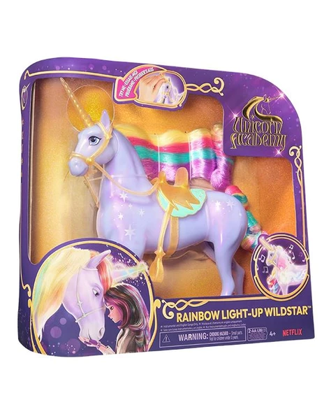 Spinmaster Unicorn Academy Rainbow Light Up Wildstar Tek Boynuzlu At 20148952 ürün görseli 1