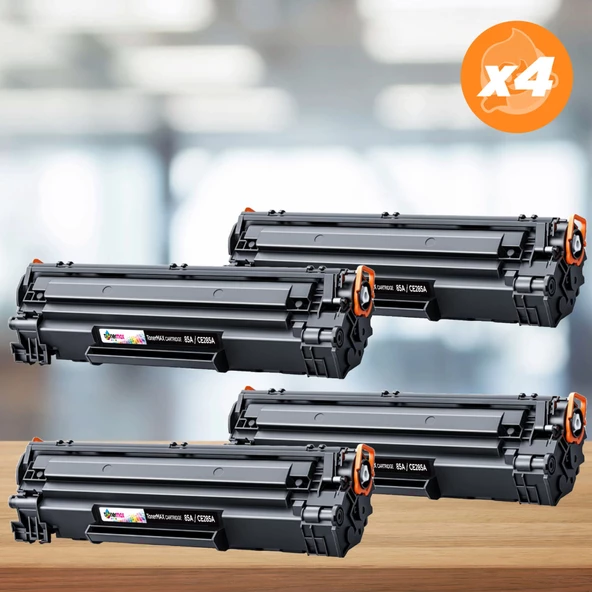 Hp CE278A Muadil Toner 4'Lü Paket - 1 Koli / P1606 / P1566 / M1536 ürün görseli 1