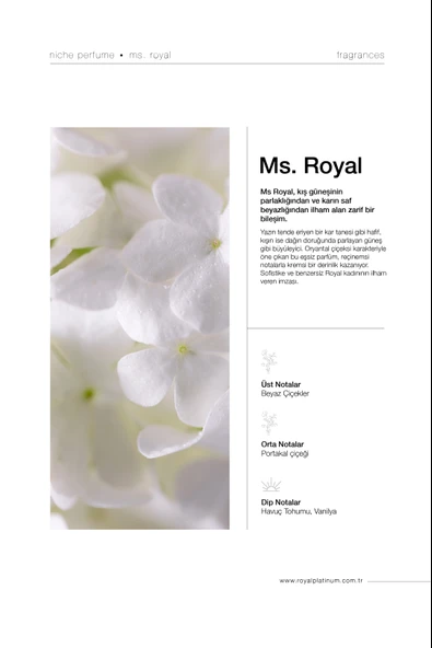 MS.ROYAL 50 ML NICHE PARFÜM - Resim 2