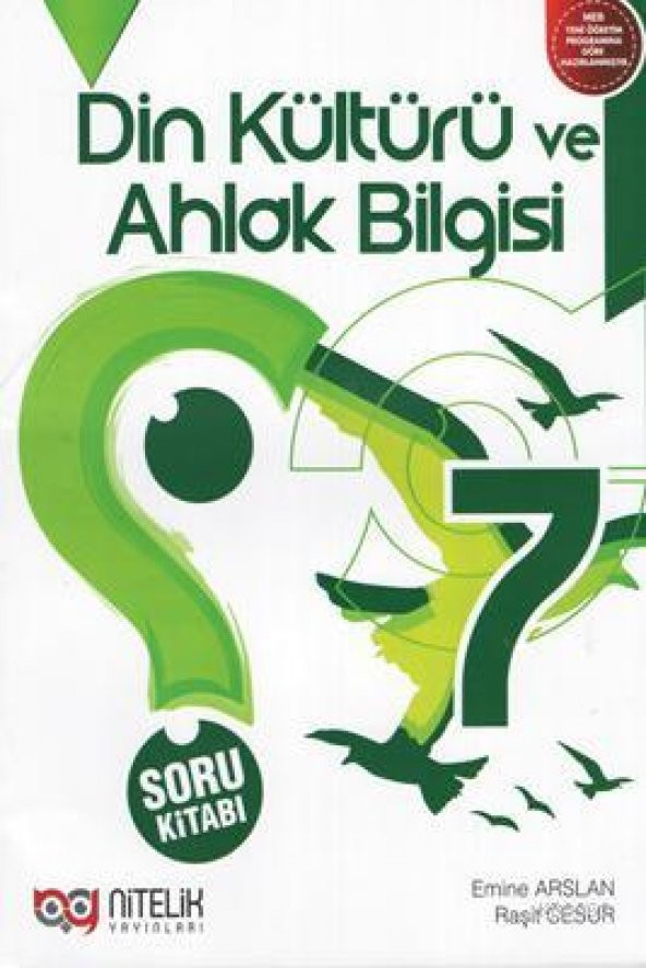 Nitelik 7.sınıf Din Kültürü Ve Ahlak Bilgisi Soru Kitabı *yeni* 2019 ürün görseli 1