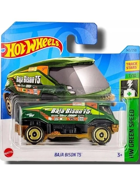 Tekli Arabalar HW GREEN SPEED 7/10 BAJA BISON T5 143/250 ürün görseli 1