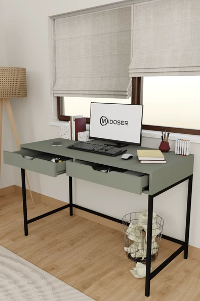 Midoser Çalışma Masası - Yeşil - Resim 2