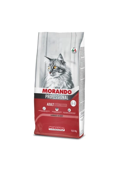 Morando Biftekli Kısırlaştırılmış Kedi Maması 12.5 Kg ürün görseli 1