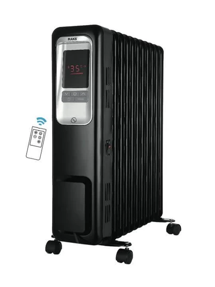 Raks Perge Plus 2300 Watt Uzaktan Kumandalı Yağlı Radyatör ürün görseli 1
