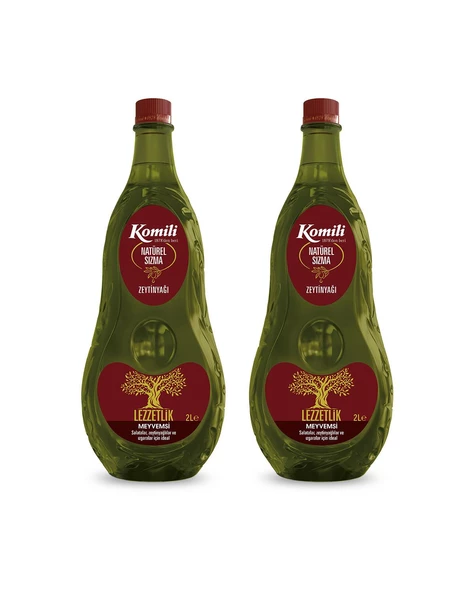 Komili Sızma Lezzetlik Meyvemsi Zeytinyağı 2 Lt x 2 Adet ürün görseli 1
