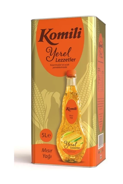 KOMİLİ MISIR YAĞI 5 LT TENEKE ürün görseli 1