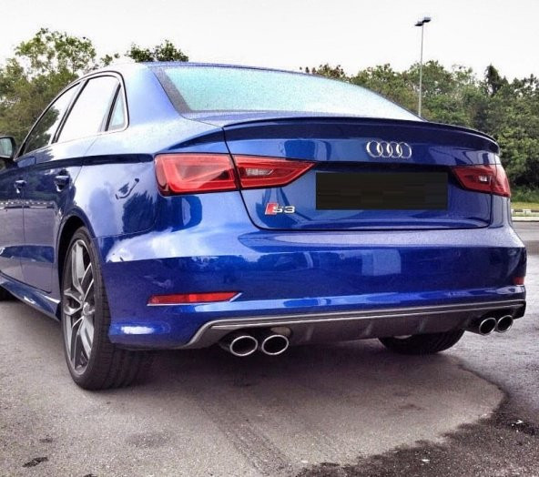 AUDI S3 ARKA DİFÜZÖR SEDAN NORMAL 2013-2016 - Resim 2
