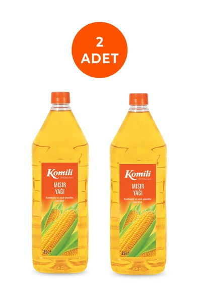 Komili Mısır Yağı 2 Lt Pet x 2 Adet ürün görseli 1
