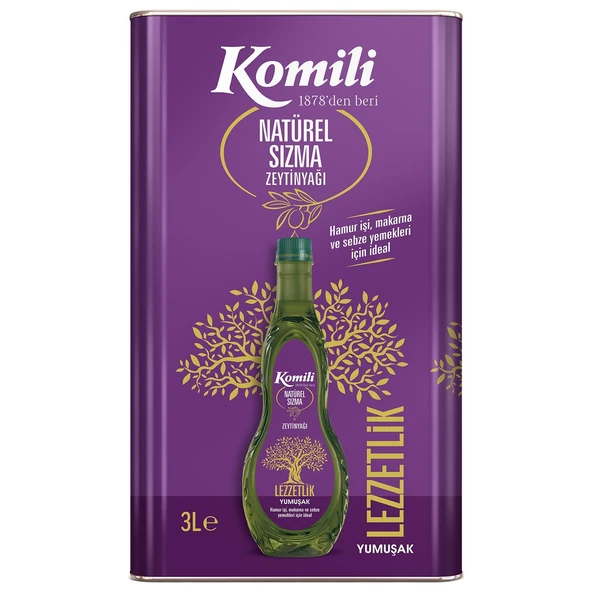 KOMİLİ SIZMA YUMUŞAK(EGE) 3 LT TENEKE ürün görseli 1