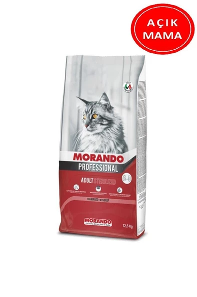 Morando Biftekli Kısırlaştırılmış Kedi Maması 1 Kg AÇIK ürün görseli 1
