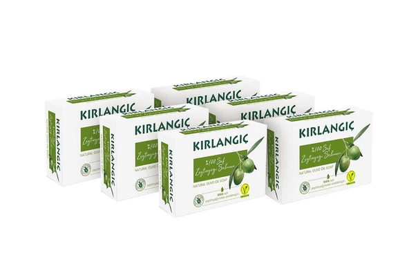 Kırlangıç 125 Gr Zeytinyağlı Katı Sabun x 6 Adet ürün görseli 1
