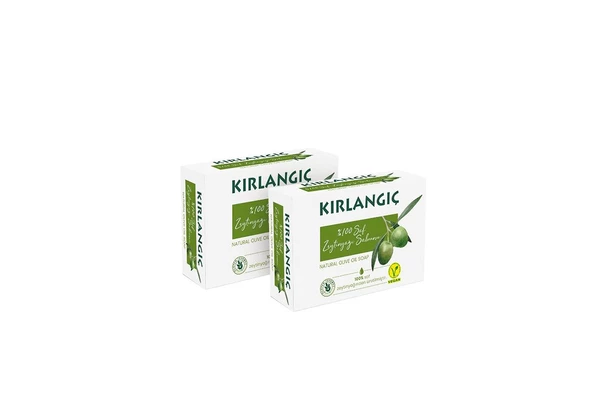Kırlangıç 125 Gr Zeytinyağlı Katı Sabun x 2 Adet ürün görseli 1
