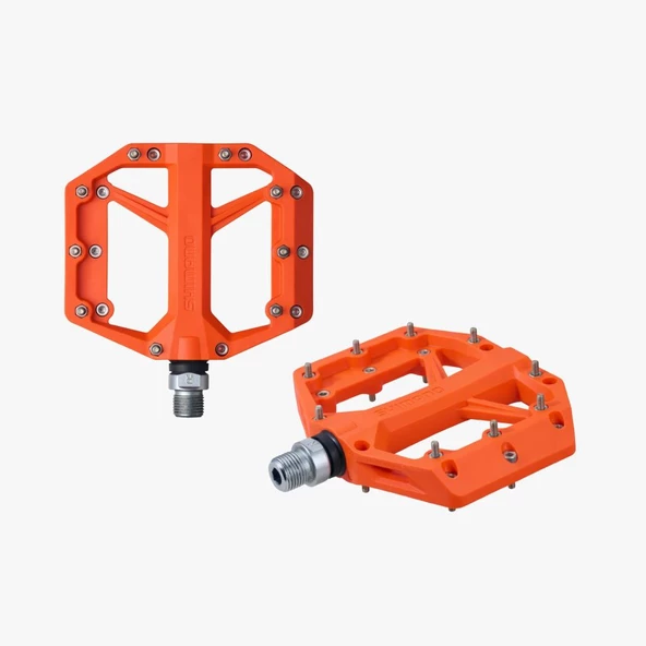 Shimano PD-GR400 Platform Pedal Turuncu BMX/DH EPDGR400M ürün görseli 1