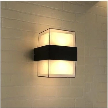 CATA Bora Küp Led Duvar Aplik 12w 3200K Günışığı IP54 Çift Taraflı ürün görseli 1