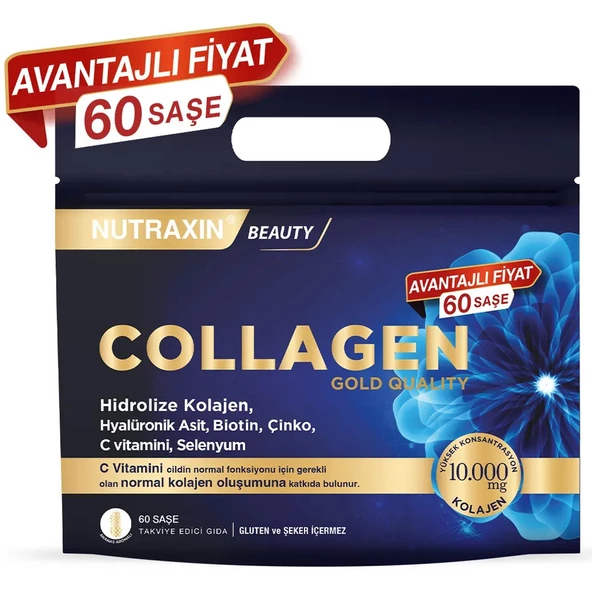 Nutraxin Collagen 10.000 Mg 60 Saşe ürün görseli 1