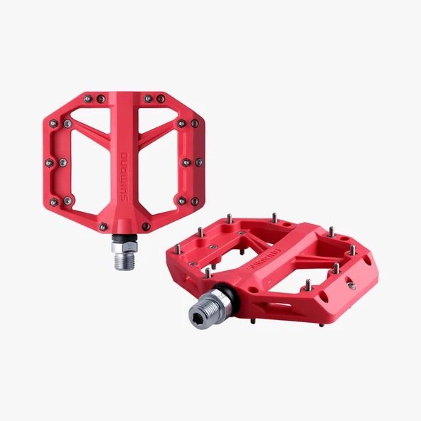 Shimano PD-GR400 Platform Pedal Kırmızı BMX/DH EPDGR400R ürün görseli 1