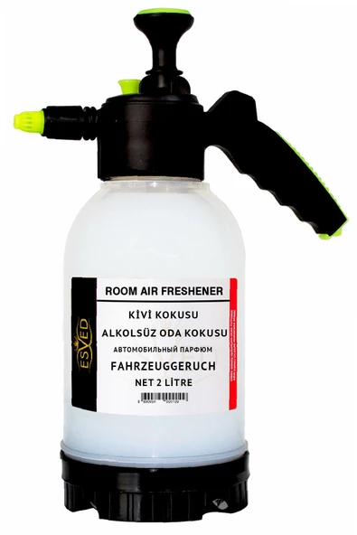 Kivi Kokusu Alkolsüz Oda Parfümü, 2 Litre Pompalı Ortam Kokusu Araç, Ev ve İşyeri Kokusu ürün görseli 1