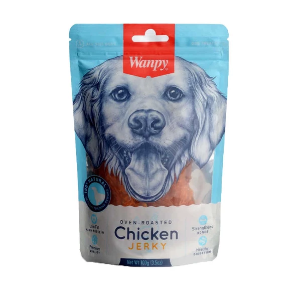 Wanpy Gerçek Tavuk Fileto Köpek Ödülü 100 gr ürün görseli 1