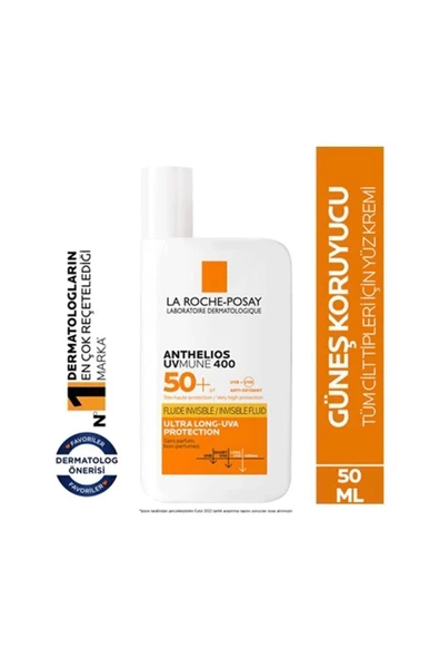 La Roche Posay Anthelios Oil Control Fluid Spf50 50ml ürün görseli 1