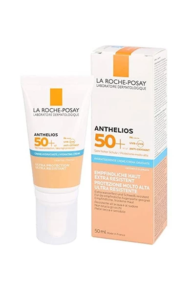 La Roche-posay Anthelıos Ultra Hydrating Tinted Cream Spf 50+ Hassas Ciltler Için Renkli Gü ürün görseli 1