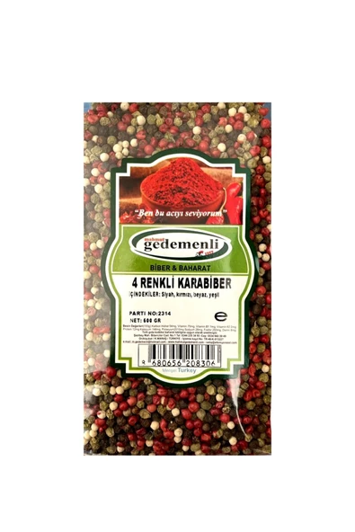 4 Renkli Karabiber 500 gr ürün görseli 1
