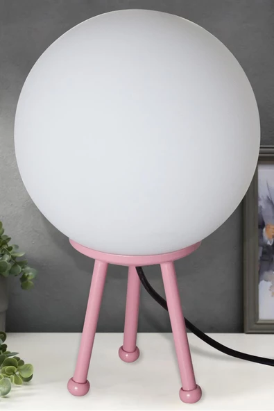 D-light Ürgüp Tripod Abajur Pembe ürün görseli 1