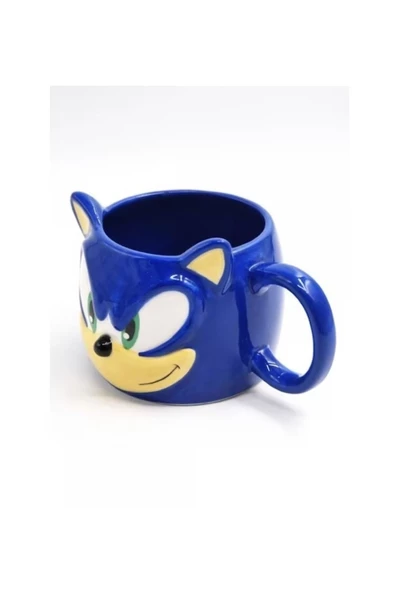 NETAVANTAJ Sonic Boom 3d Tasarım Kupa Bardak - Resim 2