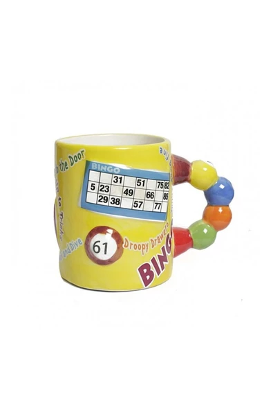 NETAVANTAJ Bingo Oyunu Tasarımlı Kupa Bardak ürün görseli 1